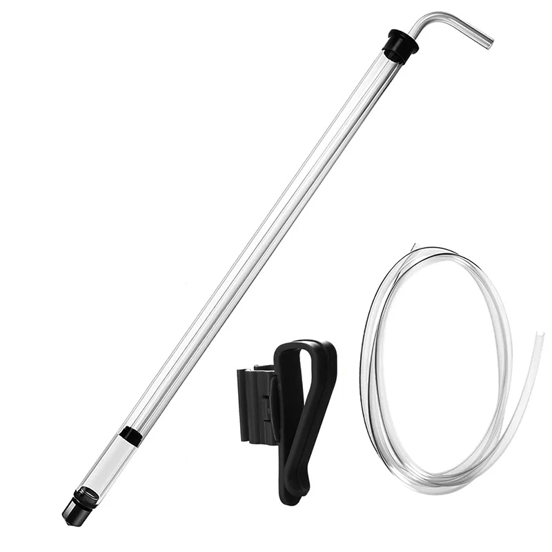 Home Brew Auto Siphon Wine Transfer Filler Kit with Hose & Clamps for Fermentation Containers