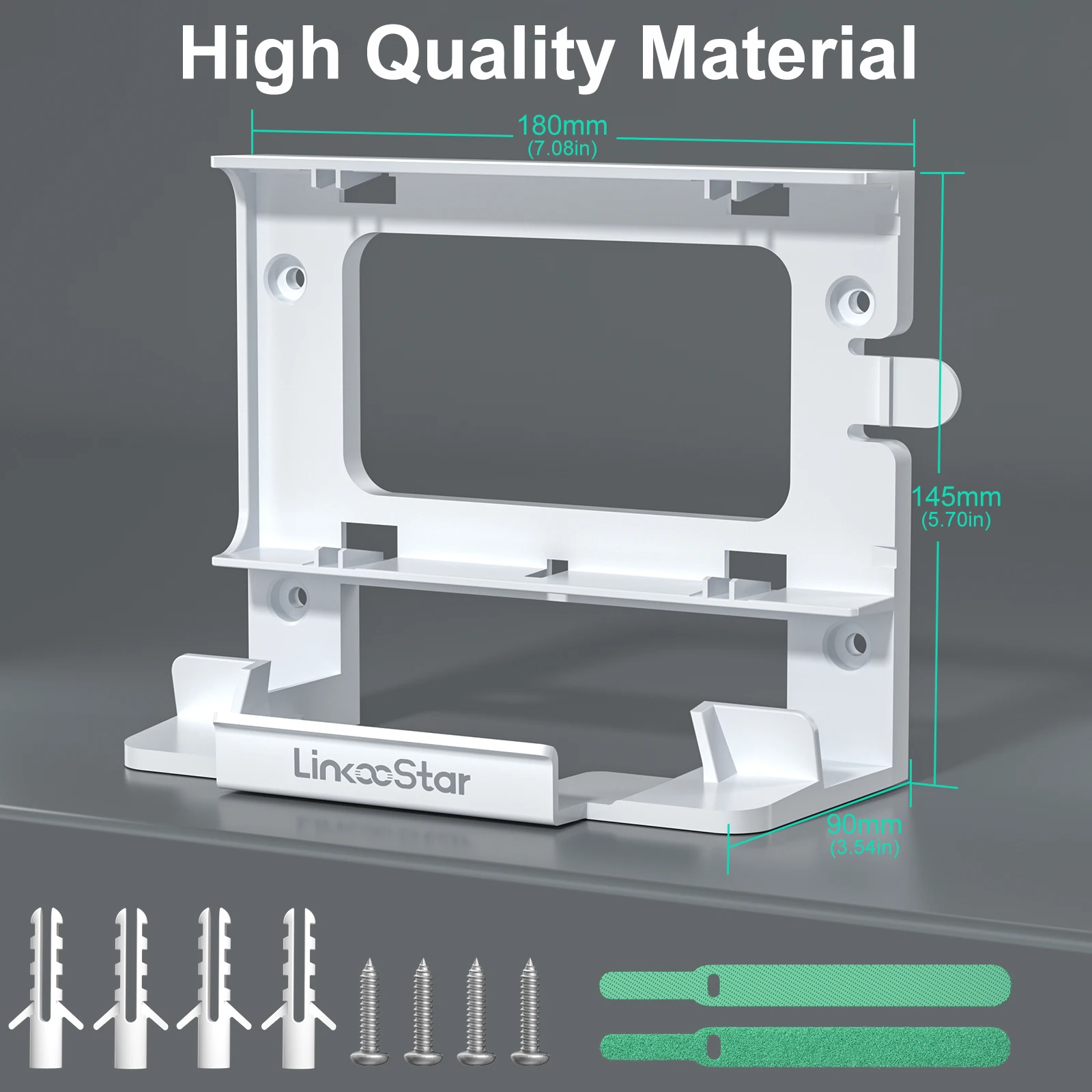스타링크 3세대 라우터 마운트 전원 공급 브래킷 홀더 공간 절약 위성 인터넷 키트 마운팅 브래킷 키트 2 in 1