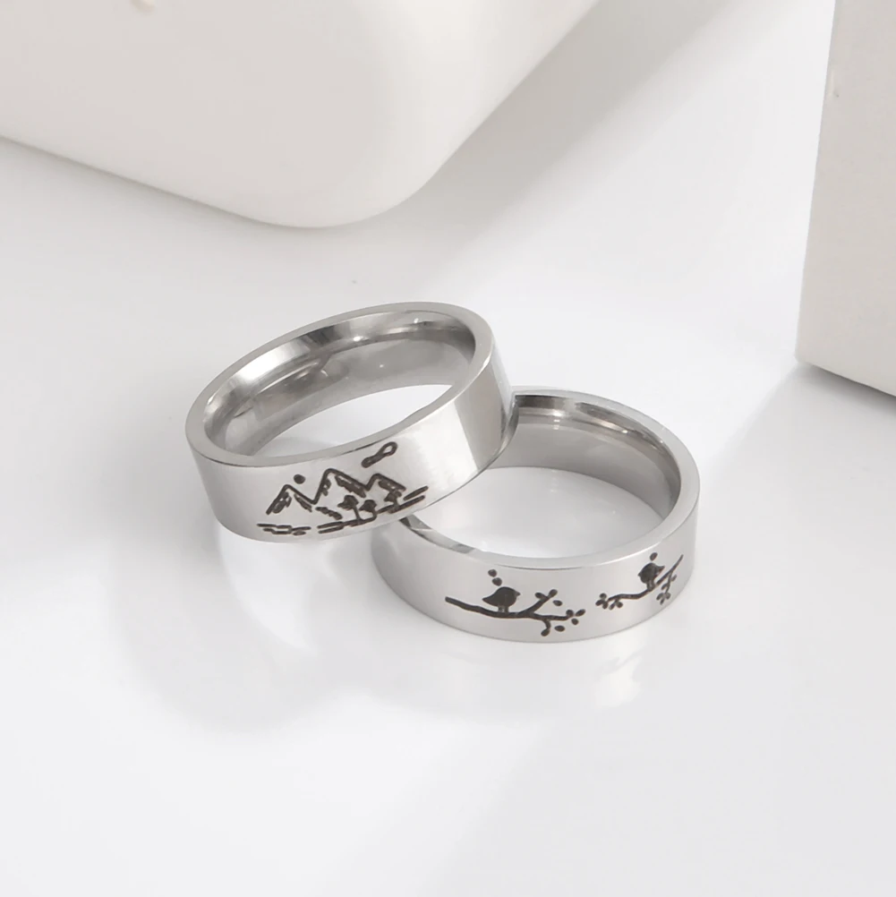 Anello con scudo triquetra con nodo celtico per uomo e donna