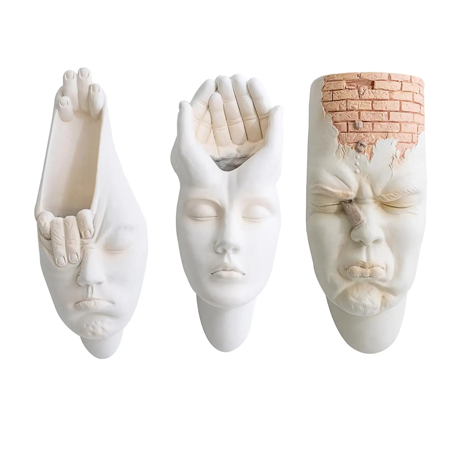 

Современная Настенная скульптура, искусственная фотостена, плантатор для кактуса, фермерской спальни, внутреннего дворика, акцент