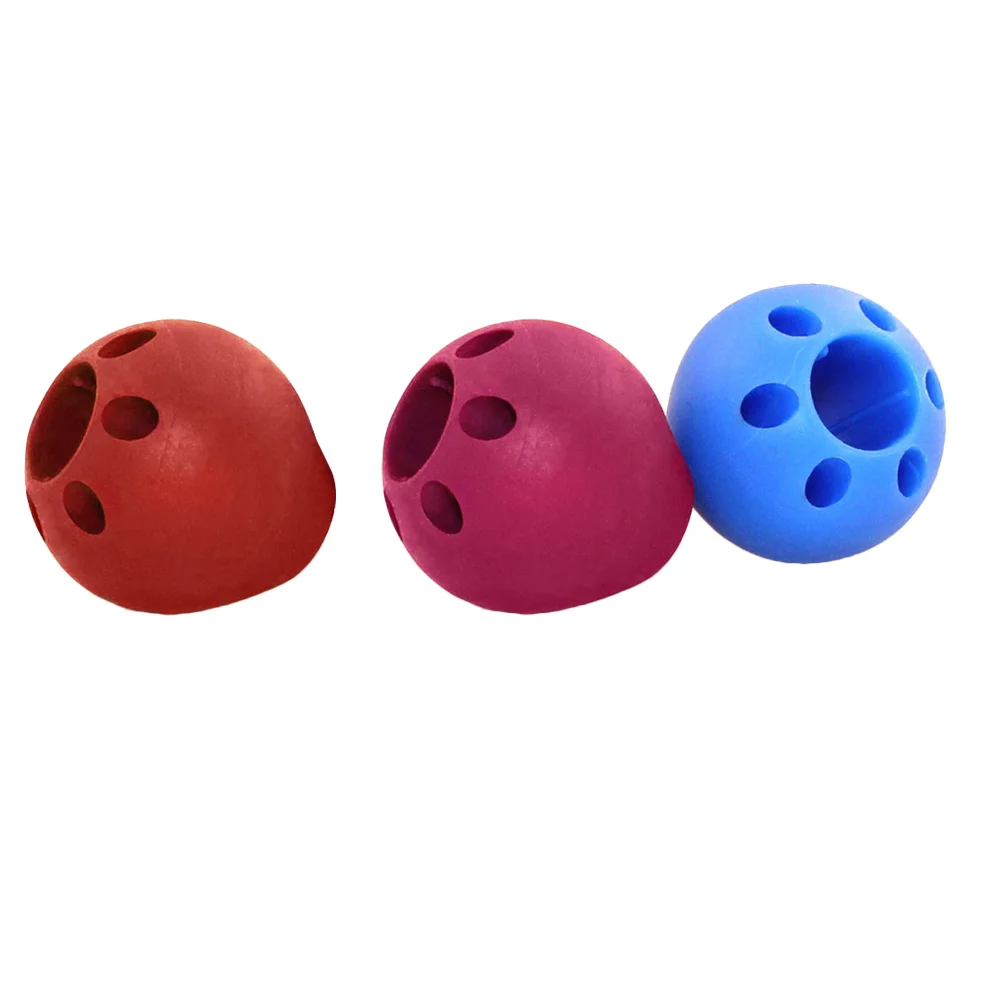 

3 Pcs Silicone Aids Grips Gripedge Tools Holding Writing Training Devices Silica Gel Holder Student Mini
