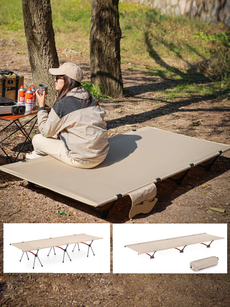 Wide Ultralight Camping Cot 1