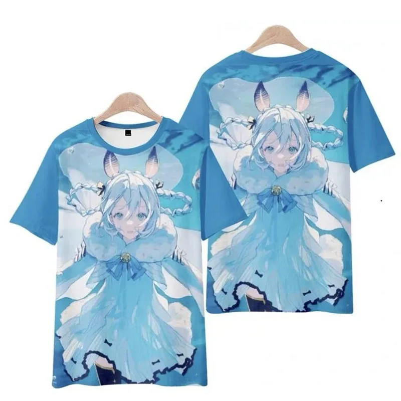 Red: pride of Eden 3d t-shirts fashion kawaii women's men's t tops the neck short sleeve game anime t-shirts shirt more size