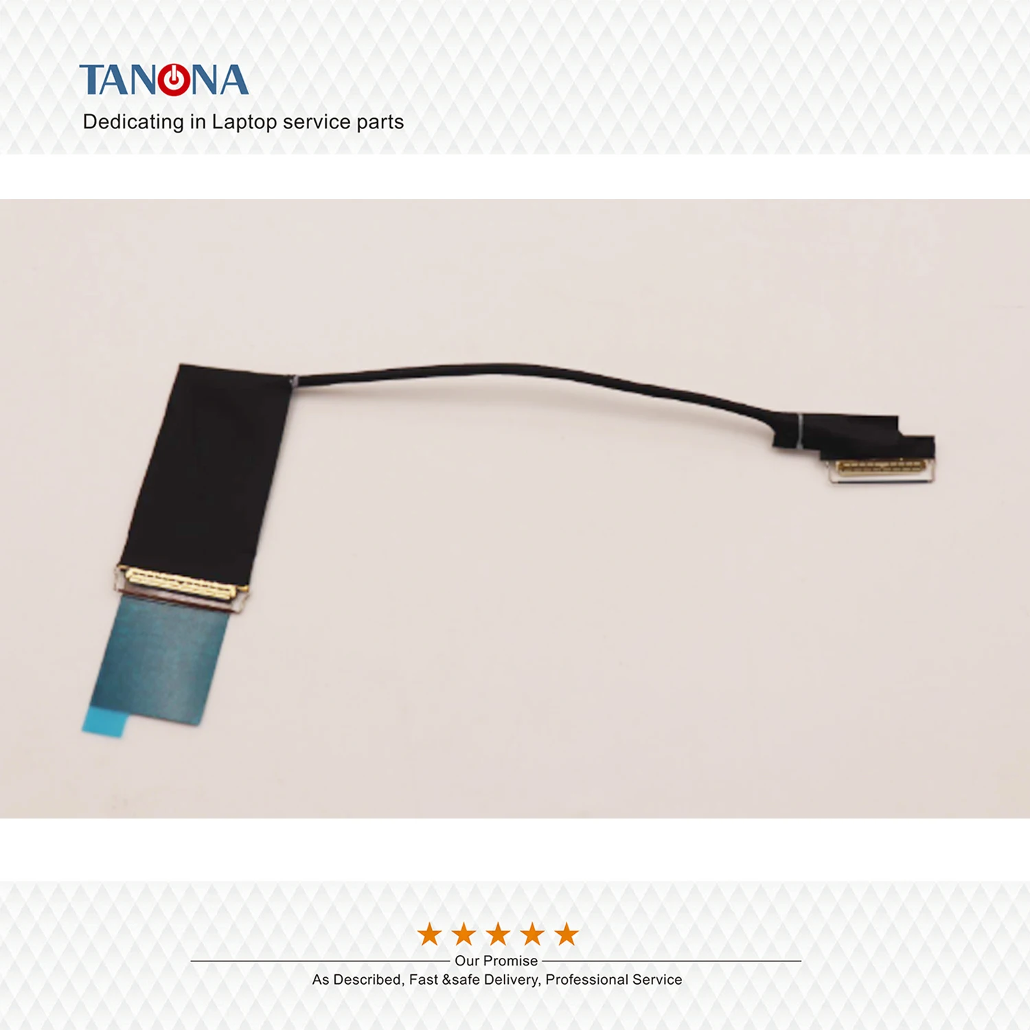 새로운 5C11C12649 노트북 JT4C0 LCD EDP 비디오 케이블 EDP 케이블 ThinkPad P14s T14 Gen 3 P14s T14 Gen 4용