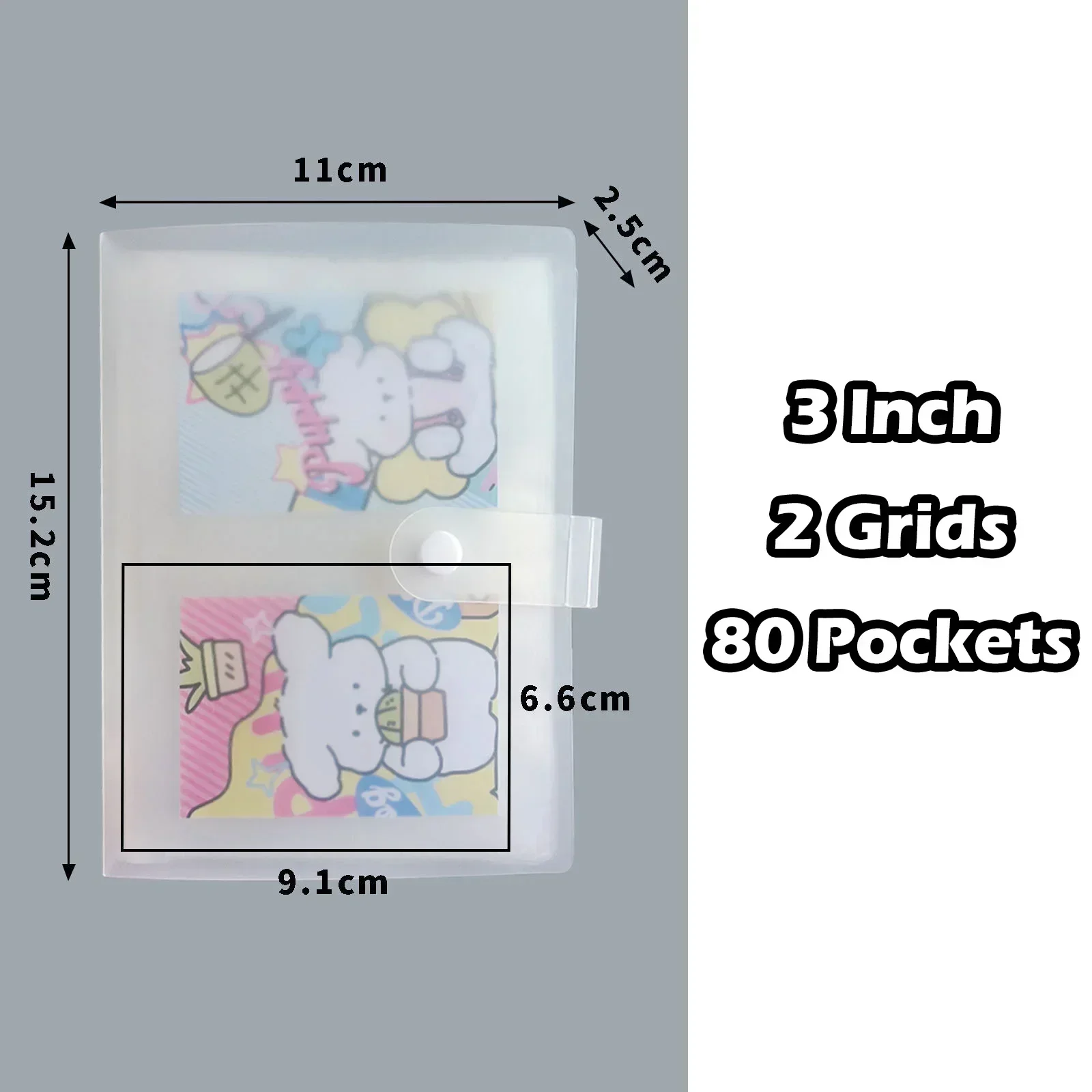 Versatile Pocket Card Photo Album and Scrapbook Binder Holder