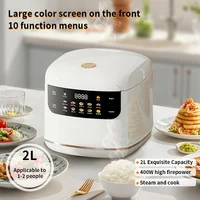 2L Electric Rice Cooker 1-3 People 110V 220V Multi Cooker Non-Stick Pot Smart MultiCooker Steamed Rice Pot  For Home 3