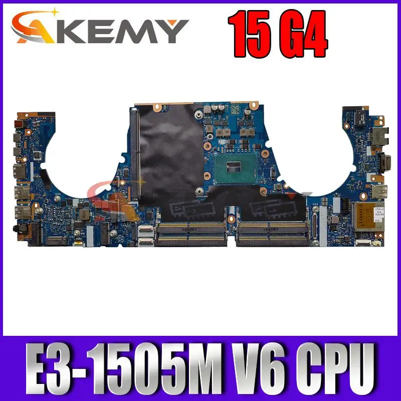 Материнская плата Akemy для HP ZBOOK 15 G4 оригинальная материнская ноутбука с