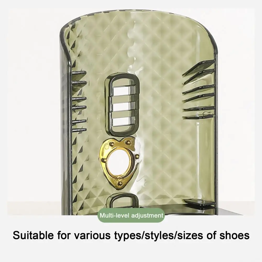 Heels Organizer size 9 Under Adjustable Double-tier Shoe Racks Maximize Storage Space with Three Height Options for Organizing