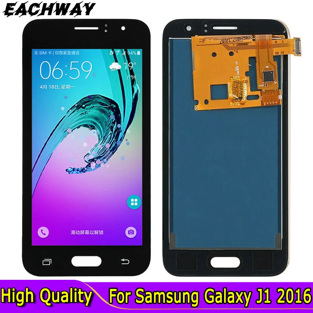 

4" j120F LCD For Samsung Galaxy J1 2016 LCD J120 J120f J120M J120H Display Touch Screen Digitizer Display For Samsung j120f LCD
