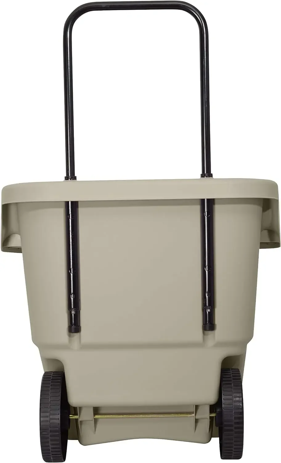 Resin 15.5 Gallon Multi-Purpose Cart with Wheels BrownTaupe Beach Wagon