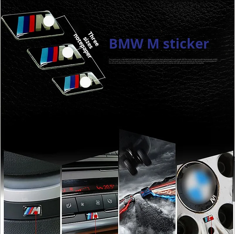 Car Sticker Car Stickers Car Body Stickers Car Badge Grille Emblem Car Badge Cover Wheel Hub Covers For All BMW E46 E39 E38 E90 E60 E36 F30 F20 X1 X3 X5 M Car Steering Wheel Hub Caps Center Emblem Badge DIY Sticker