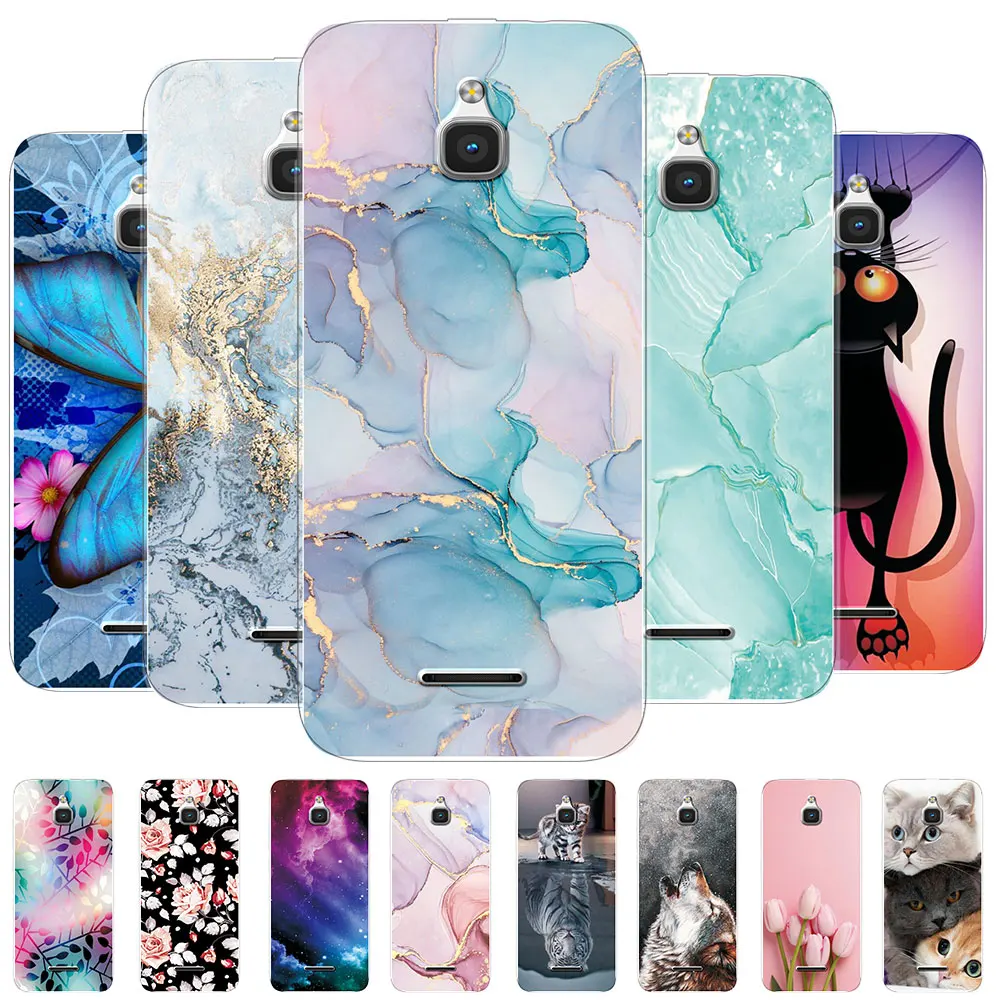 Custodia Per Nokia 6300 Cover Per Nokia 8000 Clear Marble Cute Soft Silicone Phone Back Fundas Per Nokia 6300/Nokia 8000 Custodia Paraurti
