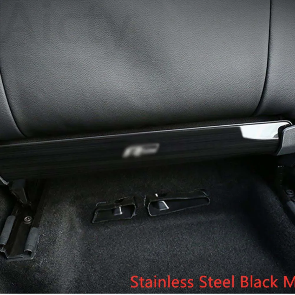 Для Volkswagen VW Atlas Teramont Tiguan T-ROC 2013-2022 стальное автомобильное сиденье Anti Kick Board Pad Protector