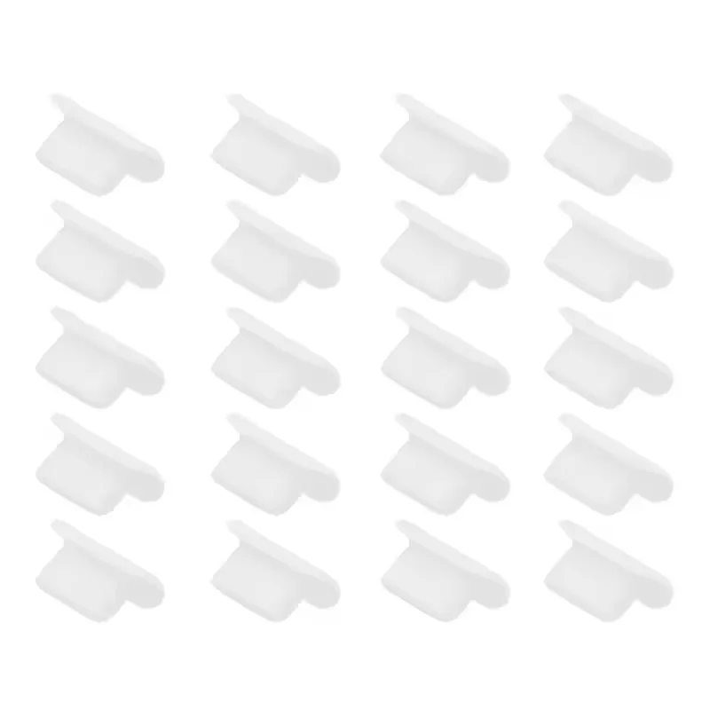 Silicone Dustproof Charging Port Covers - Soft Rubber Plugs