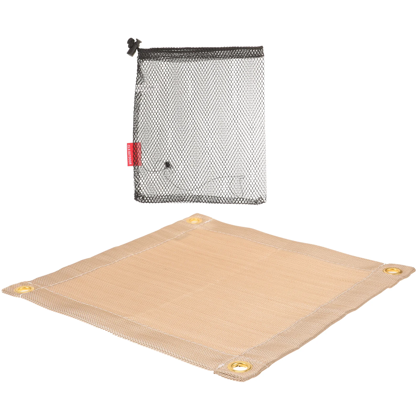 

Fireproof Cloth Blanket Convenient Grill Supply Glass Fiber Multi-function Insulation Outdoor