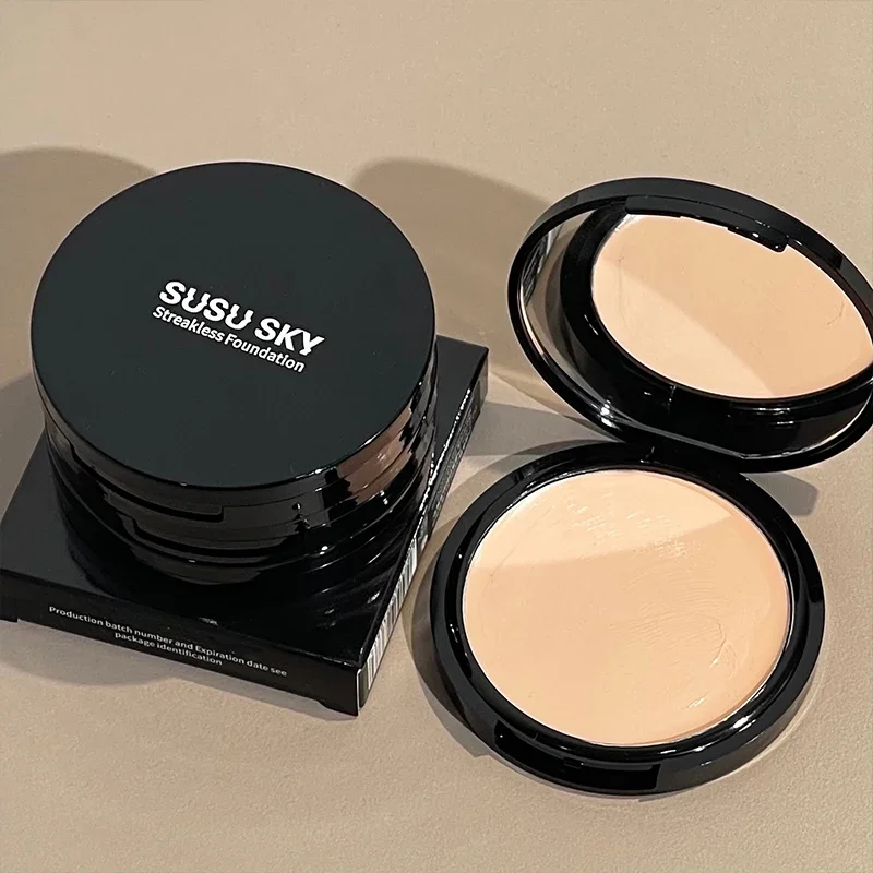 Waterproof Face Foundation Concealer 2 IN 1 Full Coverage Matte Creamy Bronzer Flawless Pore-Less Nourishing Makeup Palette