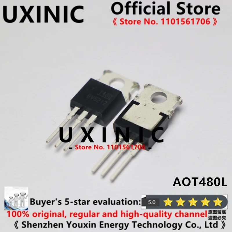 

UXINIC 100% новый импортный оригинальный AOT480L 80V 180A MOS TO-220