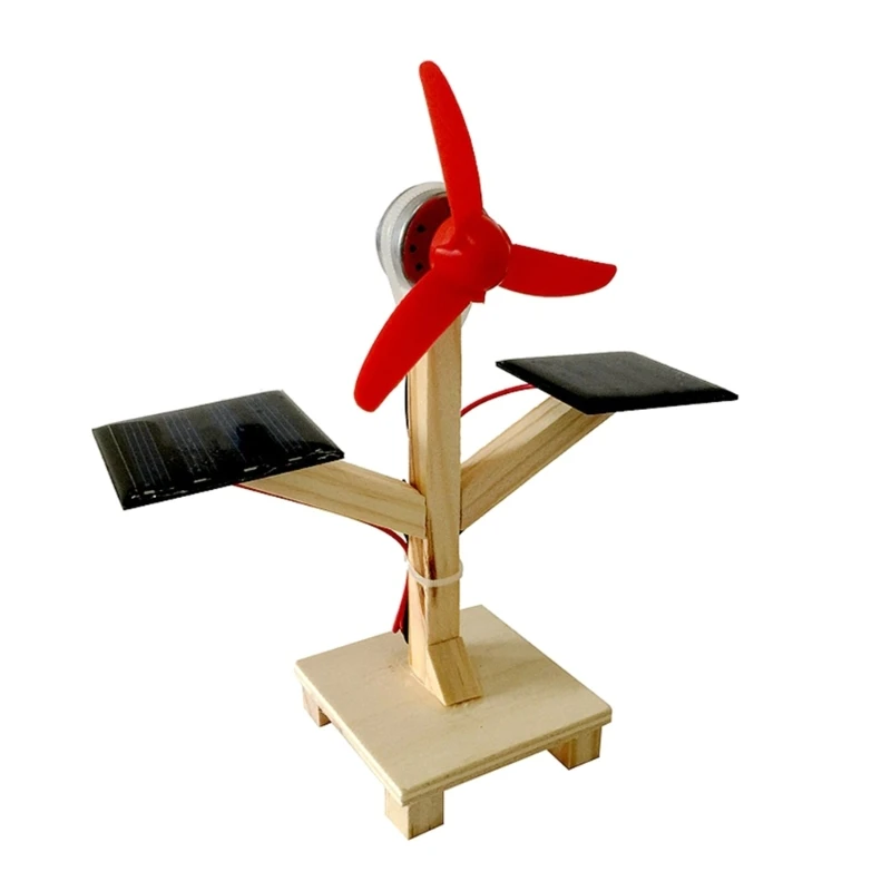 

DIY Solar Powered Fan Set for Laboratory Science Physical Experiment