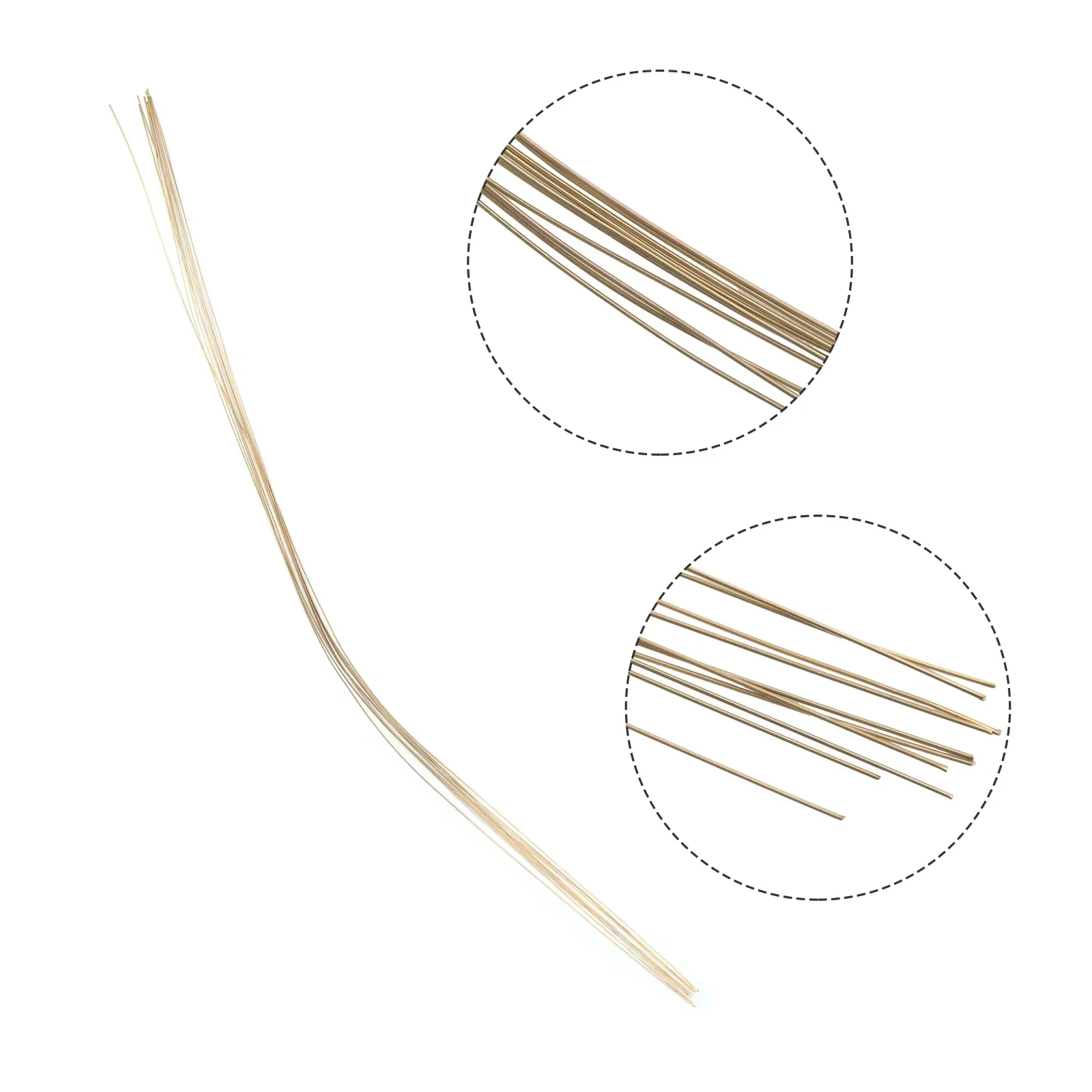 Silver Welding Rods Gold Soldering Wire 10pcs 1.64ft For Jewelry Repair Gold Silver Welding Tool