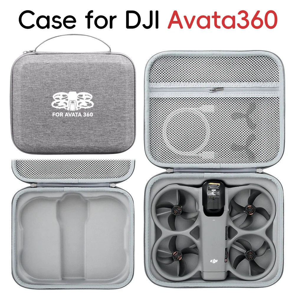DJI Avata 360 드론 보관 가방 휴대용 보호 케이스 액세서리 포켓이 있는 나일론 충격 방지 여행용 핸드백