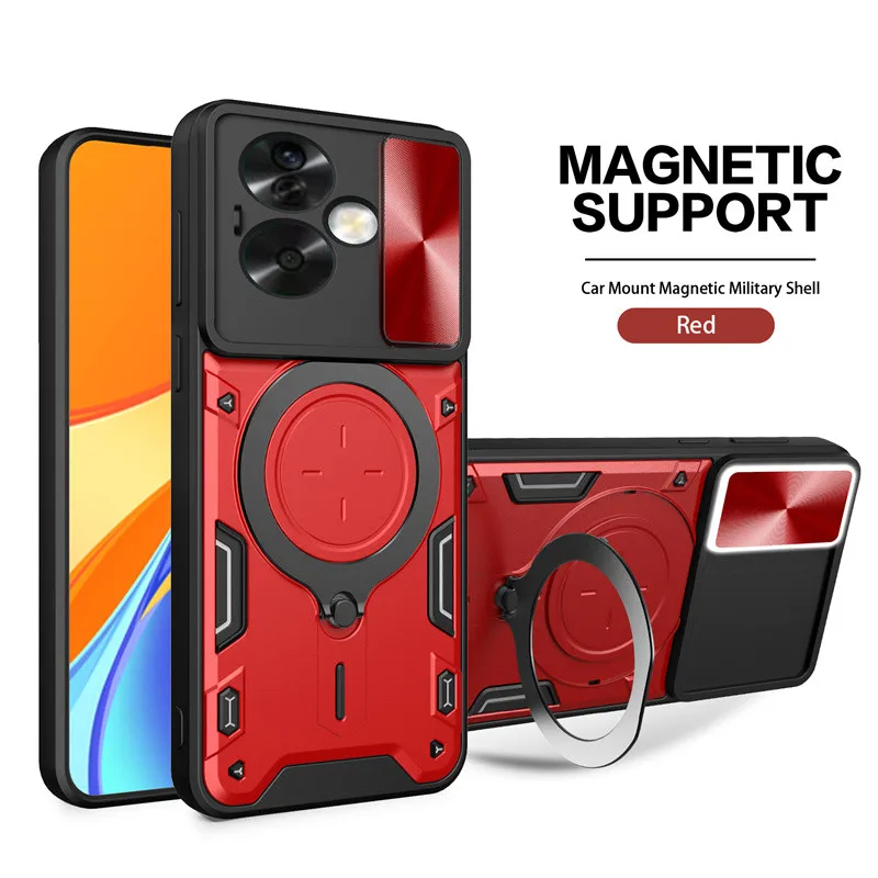 Shockproof Kickstand Protective Cover with Lens Protection