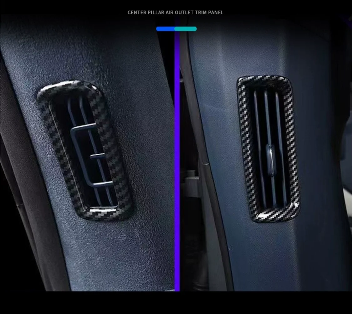 

Applicable to the decoration of the left and right rear air vents of the 2022 Geely ZEEKR001