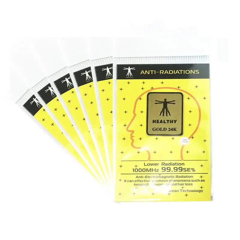 

6PCS Anti EMF Radiation Protection Shield Sticker EMF Protection Cell Phone Anti Radiation Protector Neutralizer EMF