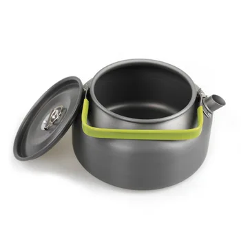 Alloy Camping Cooking Kettle 800ml 1.2L Tea Coffee Pot
