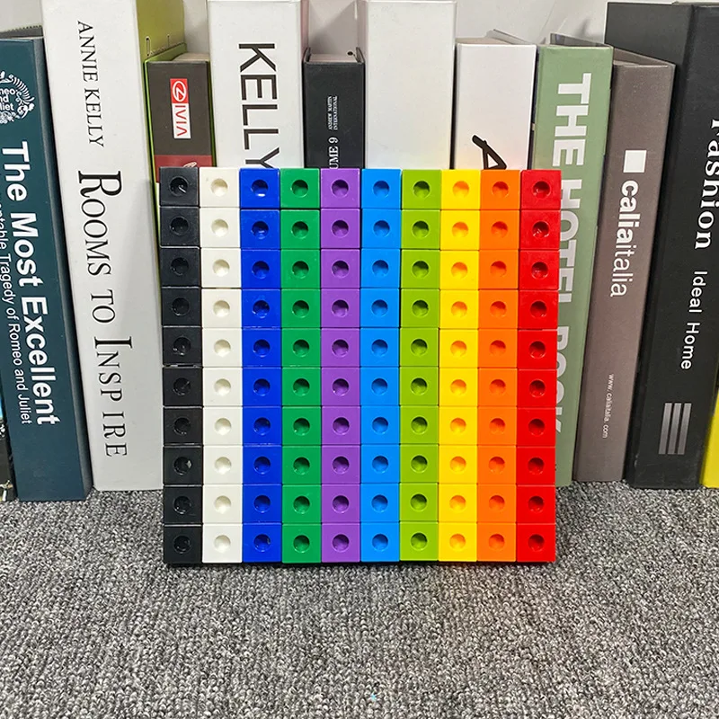

Creative Mathematics Puzzle 2cm Block Building Blocks Mathink Magic Cube Early Education Montessori Color Shape Toddler Toys