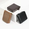 Men Zipper Wallet Money Bag Fashion Multifunctional PU Soft Leather Wallet Card Holder with Hasp Coin Pocket Purse Multi-card 2