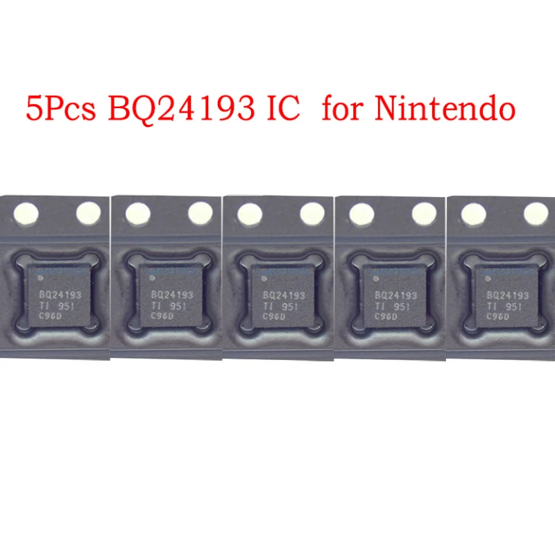 

5 шт. BQ24193 Аккумулятор для зарядного устройства для Nintendo Switch