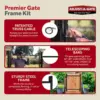 Build Kit, Adjustable 60""-96"" Lockable 2 Way Gate (2 Pack) With Building Kit, 36""-60"" (2 Pack) 5