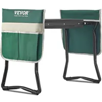 Garden Kneeler and Seat, 330 lbs Load Capacity, 8 EVA Wide Pad, Foldable Garden Stool, Kneeling Bench for Gardening with Tool Ba 1