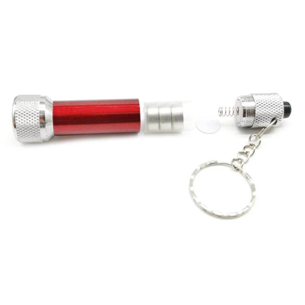 Led Flashlight Mini Flashlight Led Flashlights Mini Led Flashlight Led Torch Light 5 LED Mini Keychain Flashlight Super Bright Small Flashlight Aluminum Alloy Camping Keychain Torch Portable Outdoor Lighting