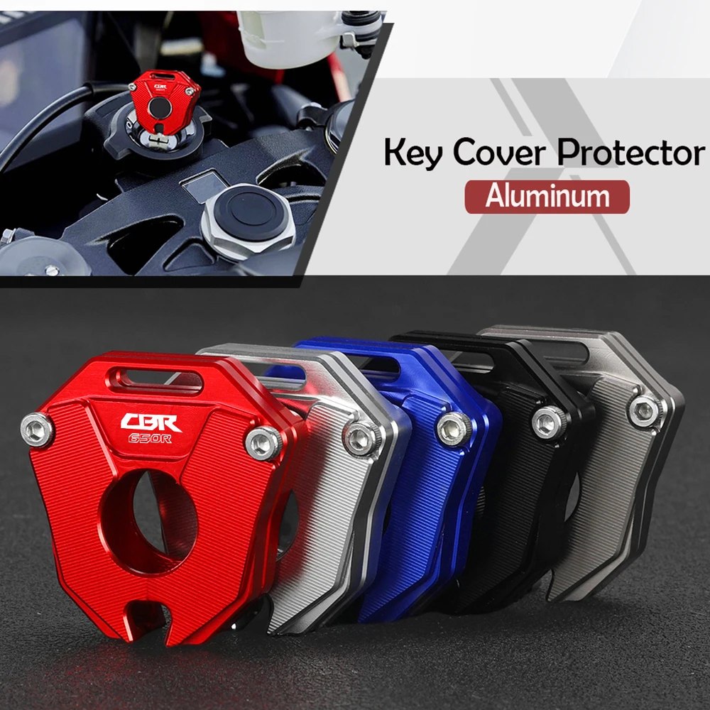 

For HONDA CBR650R CBR 650R 650 R CBR650 R 2024 2023 2022 2021 2020 2019 2018 Motorcycle Aluminum Key Cover Case Shell Protector