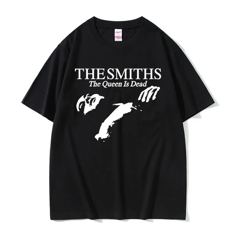 

British Rock Band The Smiths The Queen Is Dead Graphic Print T-shirts Men Women Casual Vintage Oversized Tshirt Male Gothic Tees