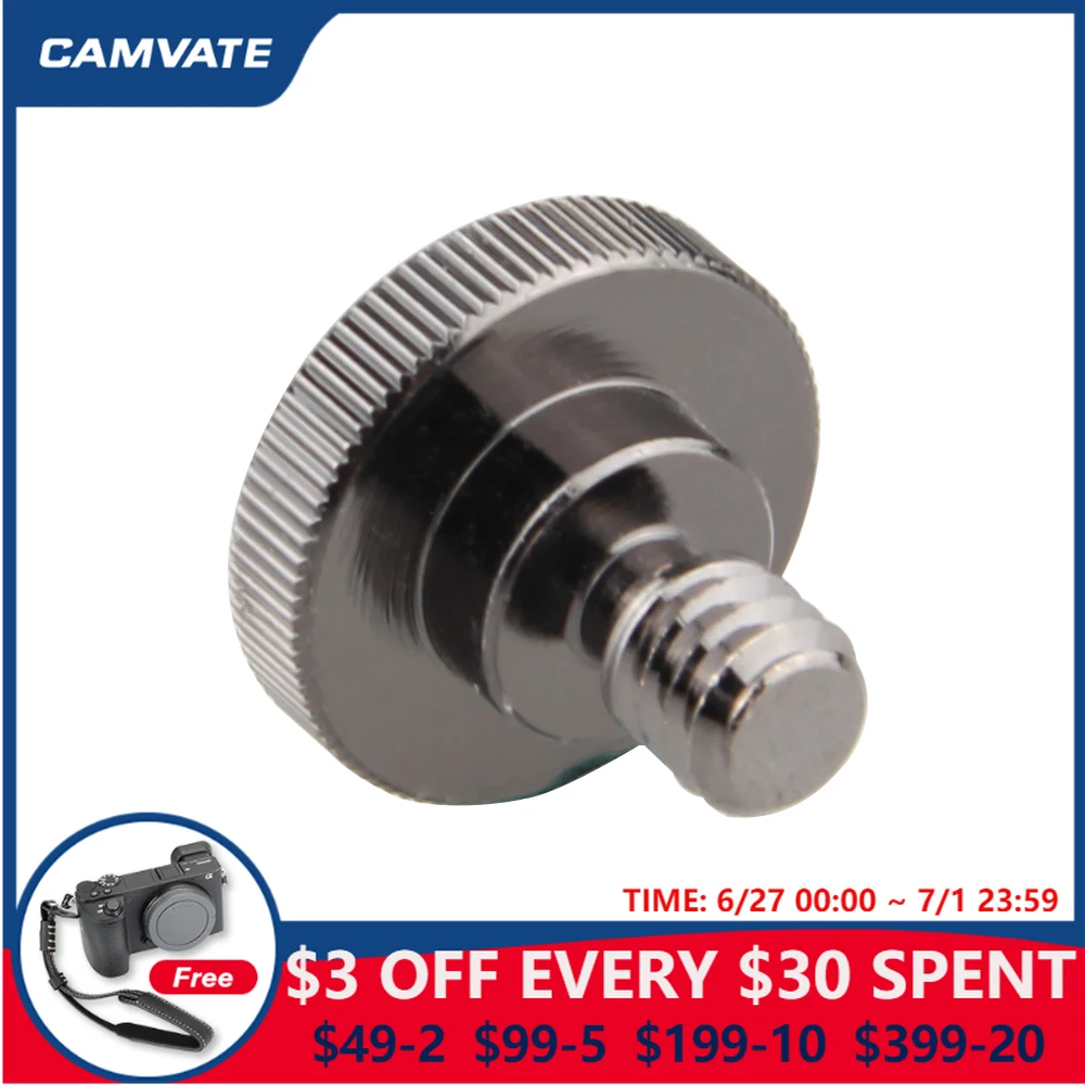 CAMVATE Camera Screw Adapter Hand Screw With 1 4 20 To 1 4 20 camvate-camera-screw-adapter-hand-screw-with-1-4-20-to-1-4-20