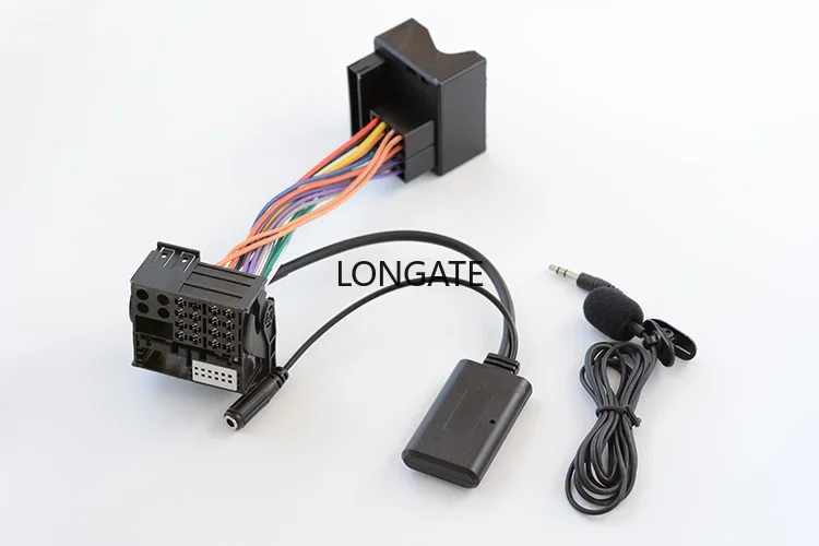 591 Inch Bluetooth 50 AUX-kabel Audioadapter Met Microfoon Geschikt Voor Bmw E60 E63 E64 E65 E66 E87