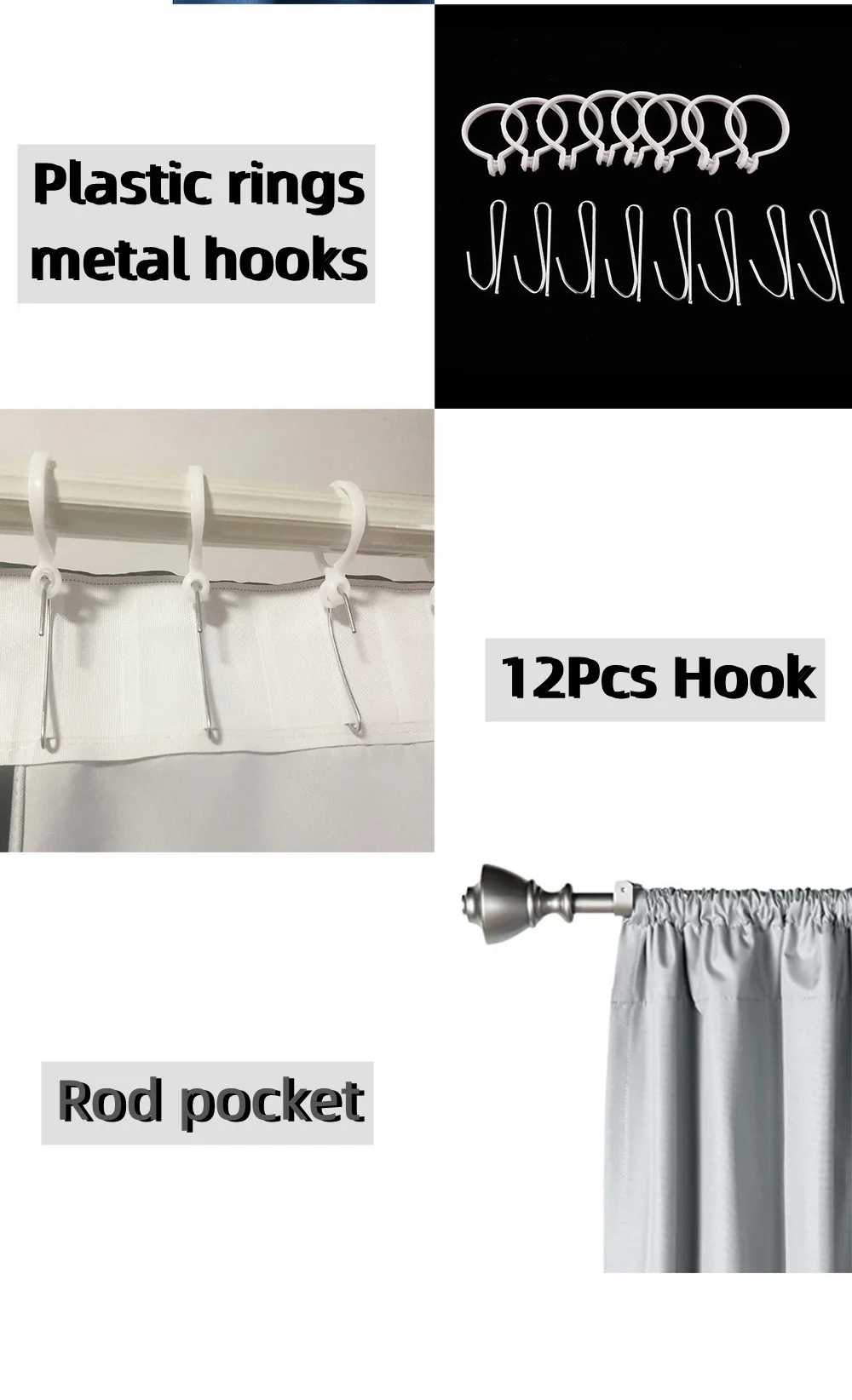 Description Picture 5 of itemCartoon Blocks Cube Colorful Kid Curtains Window Treatment For Bedroom Office Kitchen Living Room Home Decor Room Decor  2pcs