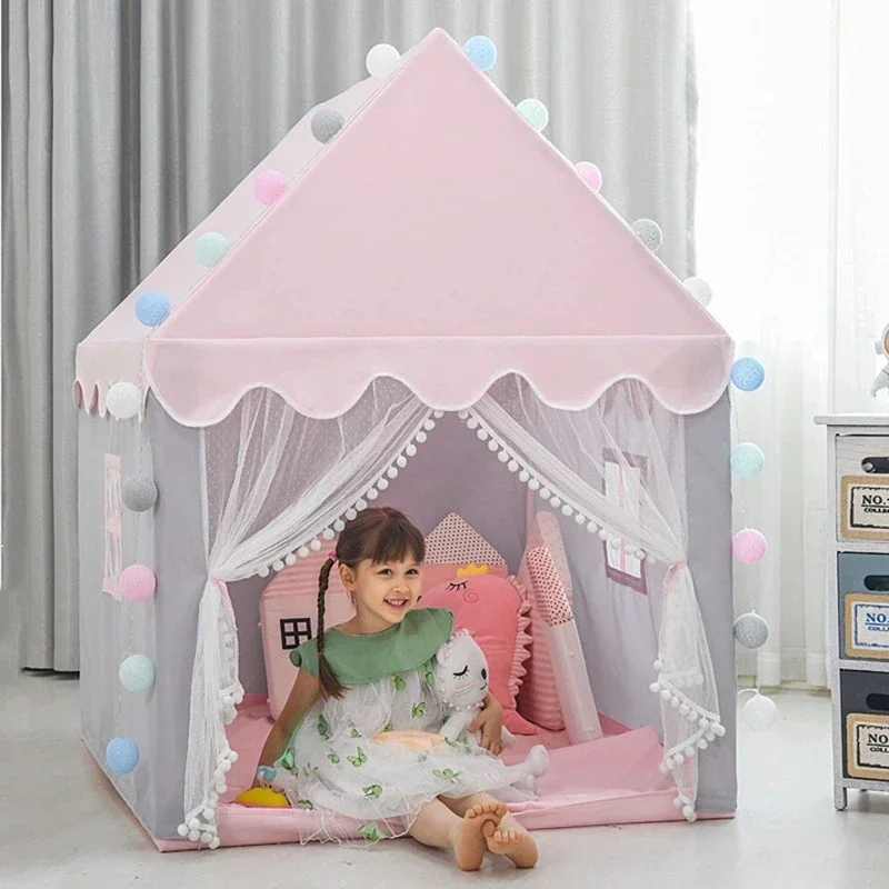 Kids' Princess Castle Play Tent – Foldable 3