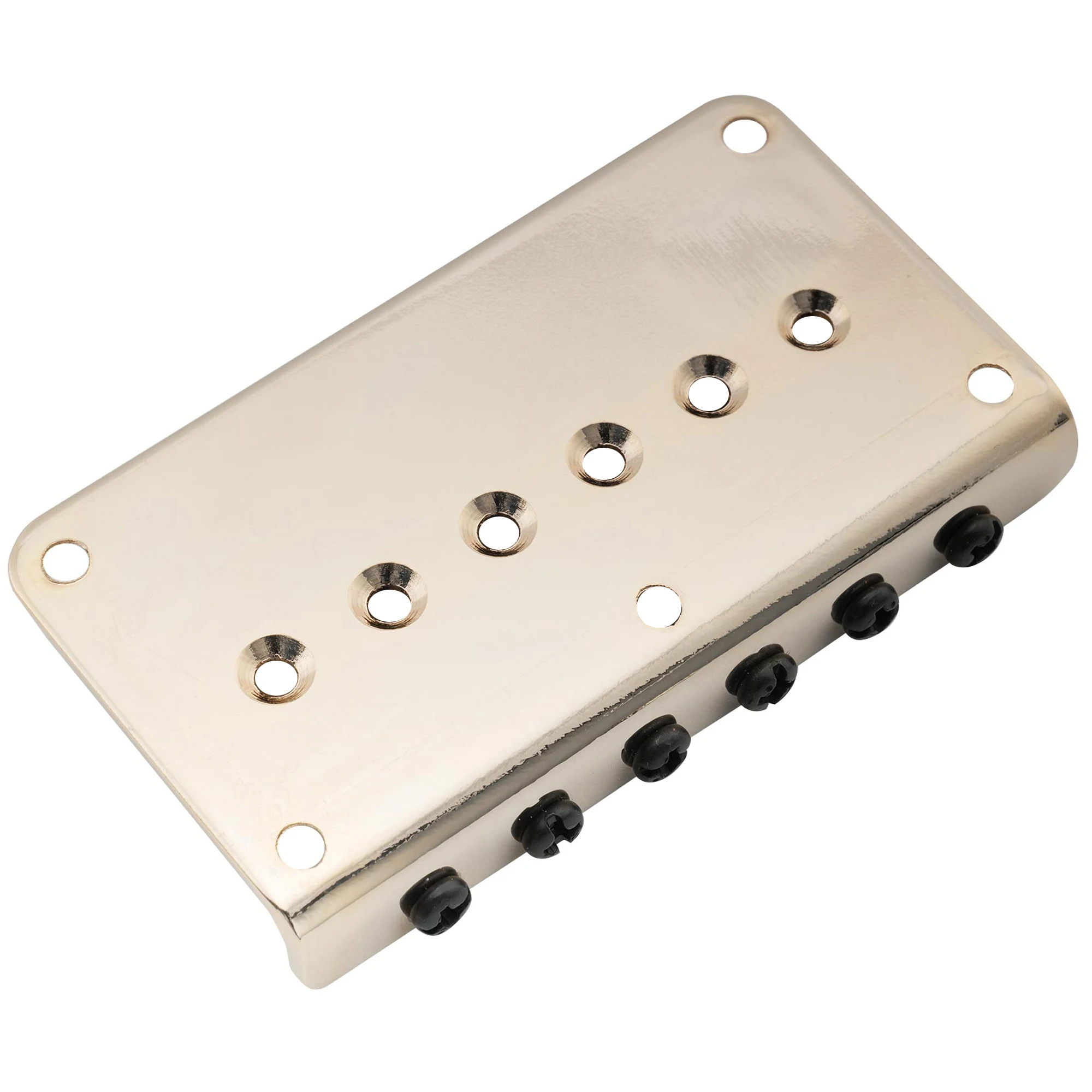 Musiclily Pro 52,5 mm (2–1/16 Zoll) moderne Hardtail-Festbrücke für ST Tele Style E-Gitarre – Detail 11