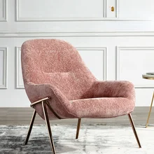 

TT Single-Seat Sofa Chair Fabric Modern Minimalist Living Room Balcony Nordic Minimalism Designer Leisure