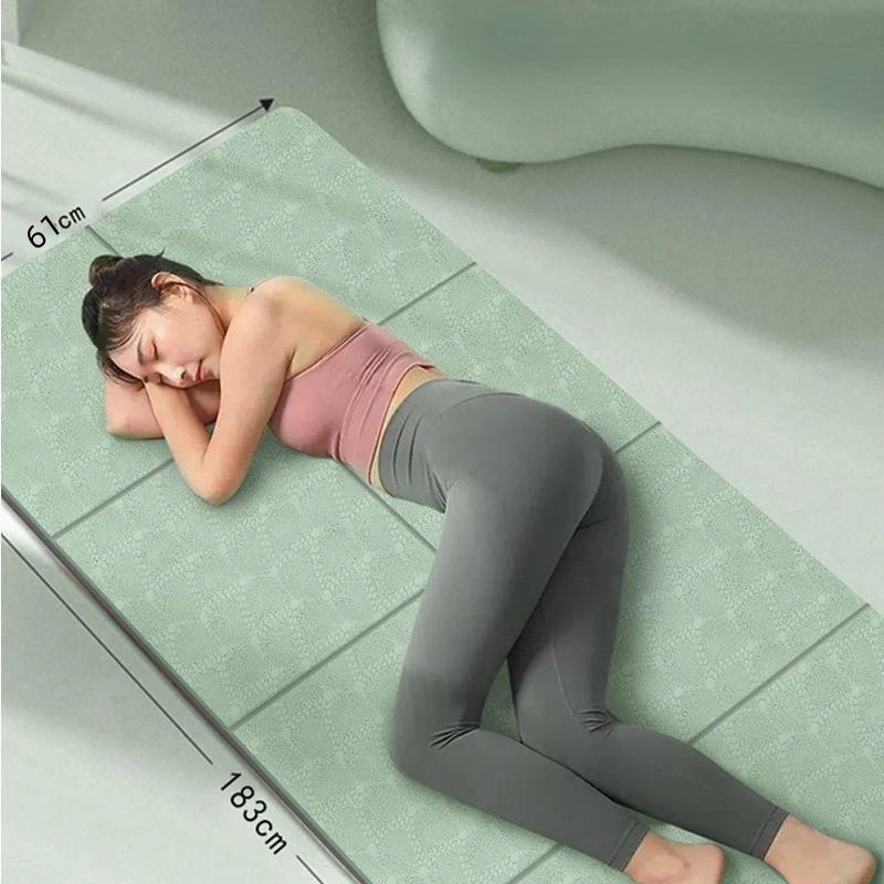 

1830*610*4mm Sport Non-slip Yoga Mat for fitness Pilates Gymnastics Mats Massage pad Exercise mat For Beginner yoga mats