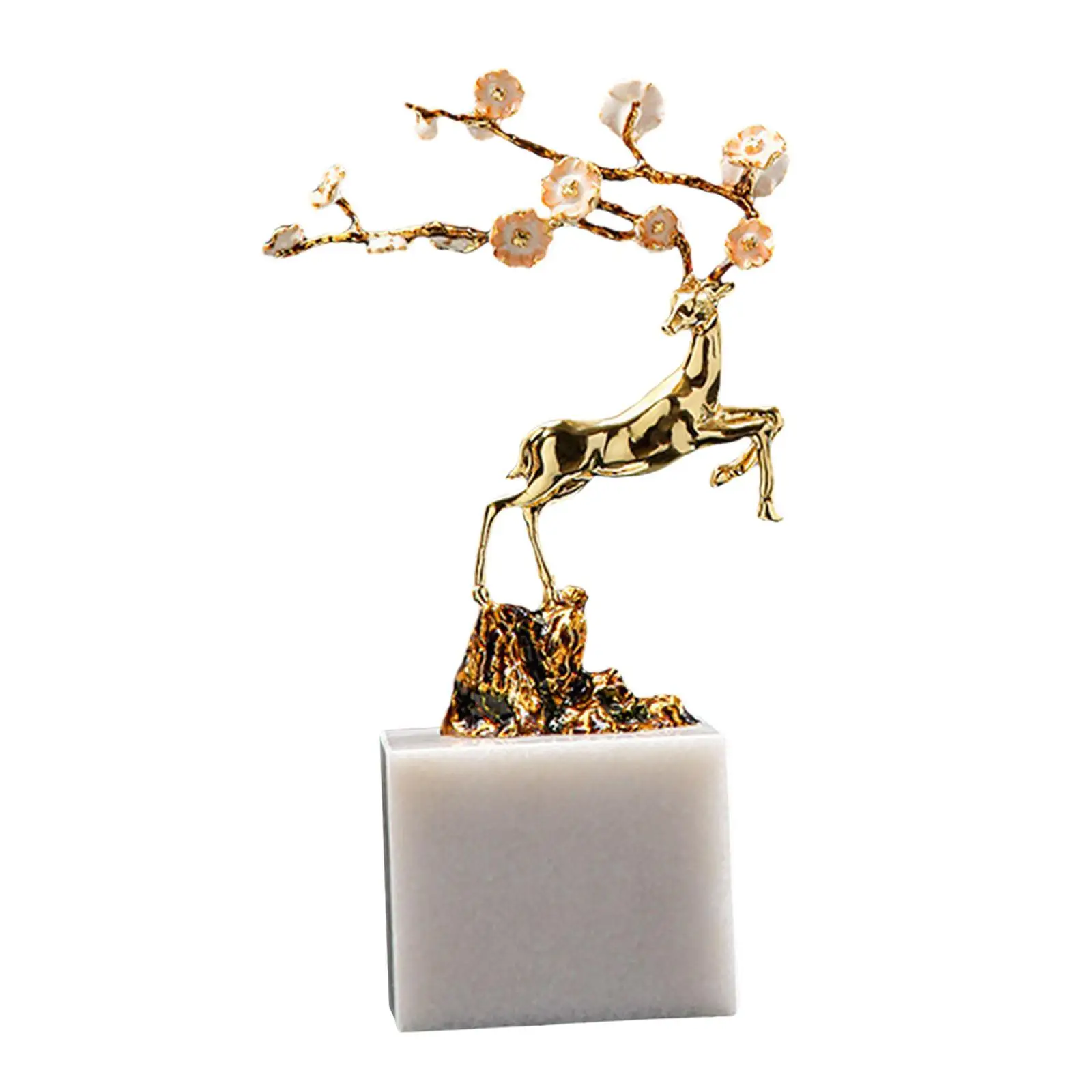 Deer Sculpture Decorative Housewarming Gift Modern Statue Tabletop Decoration for Office Entryway Table Bookshelf Home Decor Deer Sculpture Decorative Housewarming Gift Modern Statue Tabletop Decoration for Office Entryway Table Bookshelf Home Decor