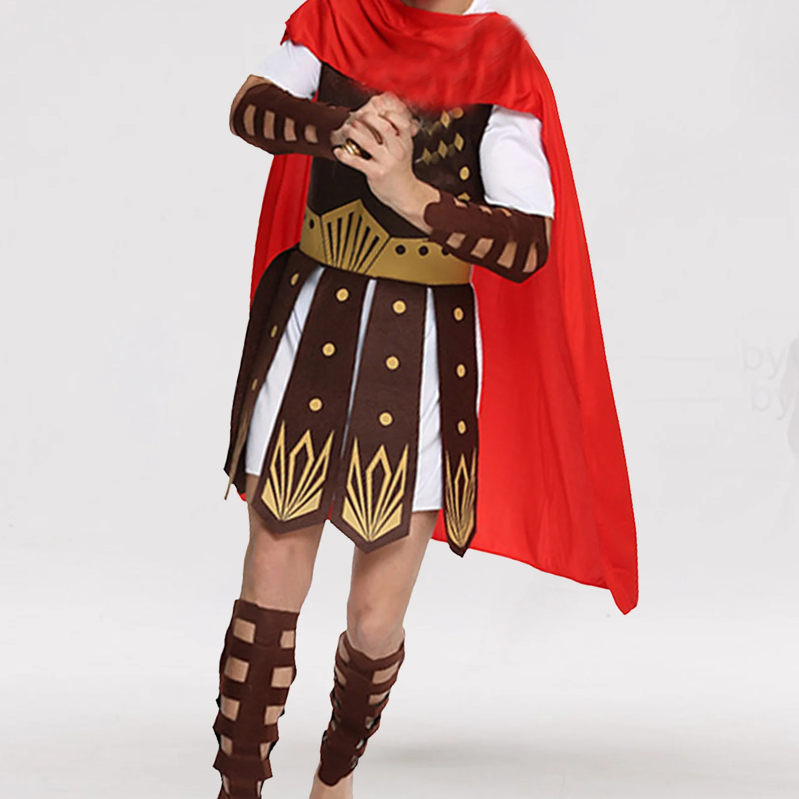 Gladiator Costume Roman Halloween Kids Costumes Men Party Suit Adult Clothing for Adults