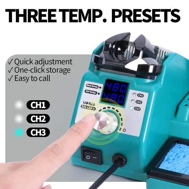 YIHUA 926LED-IV Soldering Station with Helping Hands 6