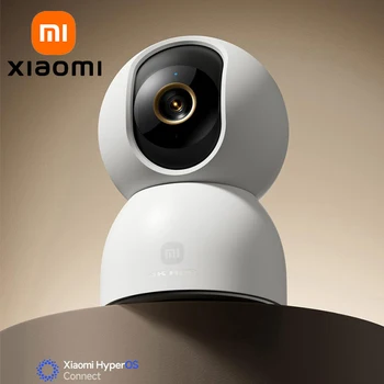 XIAOMI 360 °   Smart Camera 4, Wi-Fi dual-band 6,8MP 4K HDR AI Tracking, Baby monitor di sicurezza domestica, versione cinese con adattatore