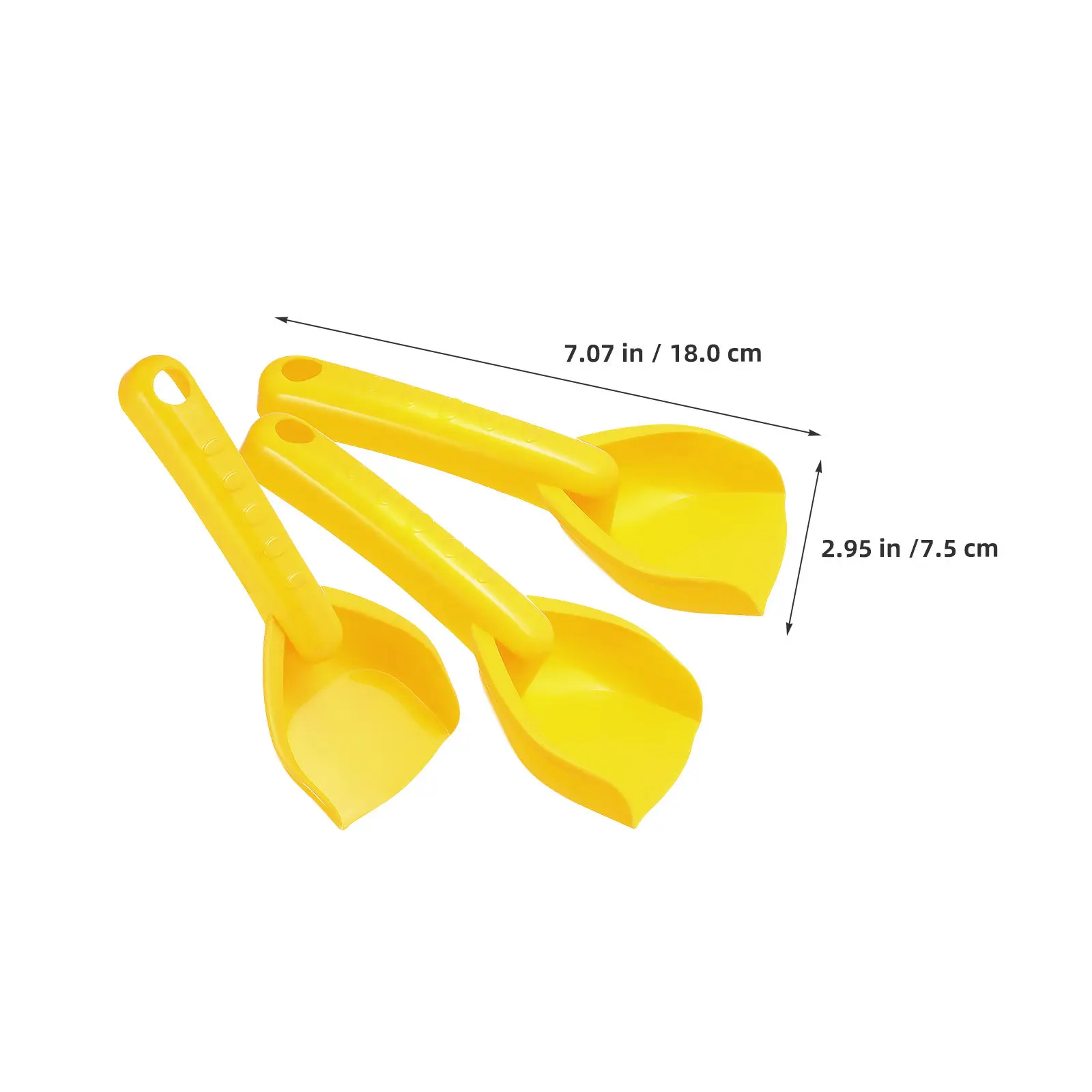 어린이용 미니 모래삽 16개, 해변 모래 스쿠퍼, 가벼운 용 정원 도구, 모래놀이터 발굴 파티 선물