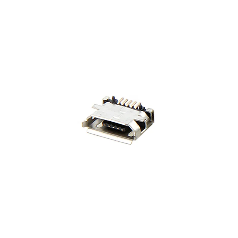 10Pcs Micro USB Type B Female 5Pin Soldering USB Port Jack Tail Charging Socket Android Phone Connector Repair Replacement usb charging socket