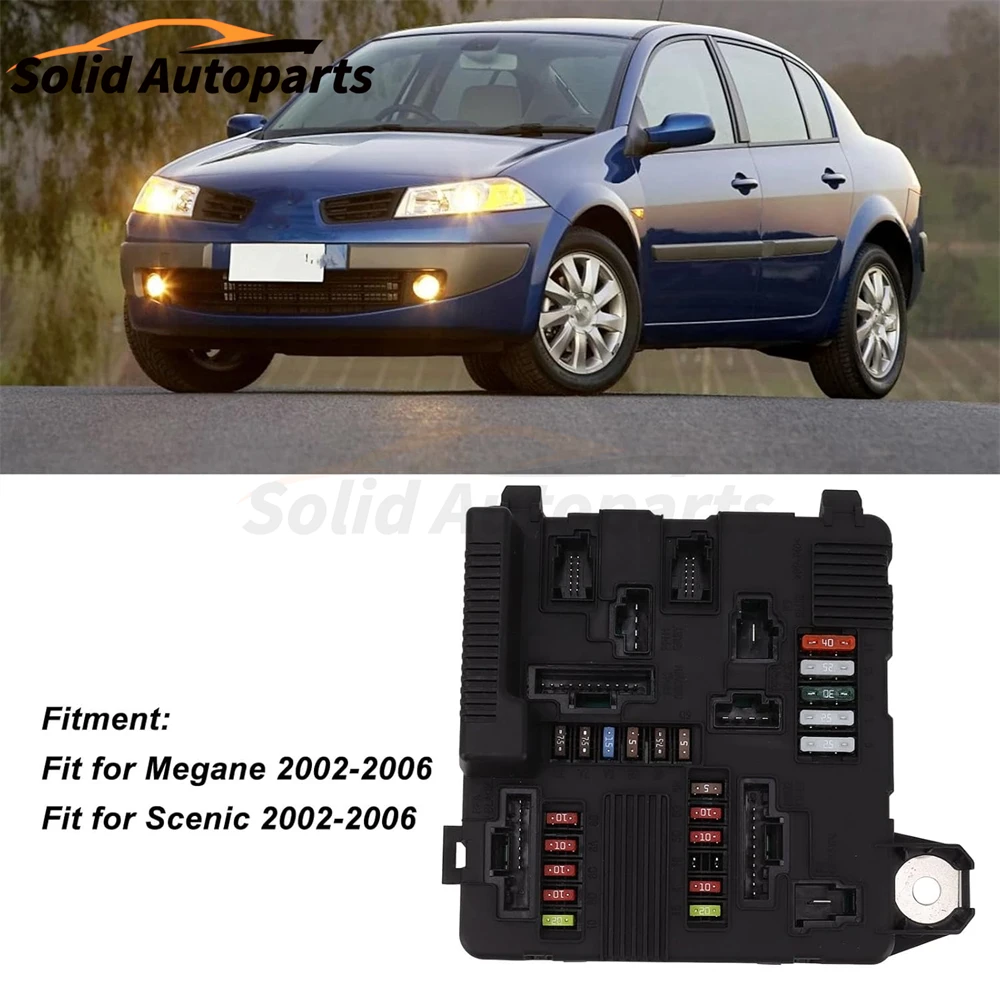 8200306033 Engine Fuse Box For Renault Megane II 1.9 DCI Scenic Scene 2 2002-2006